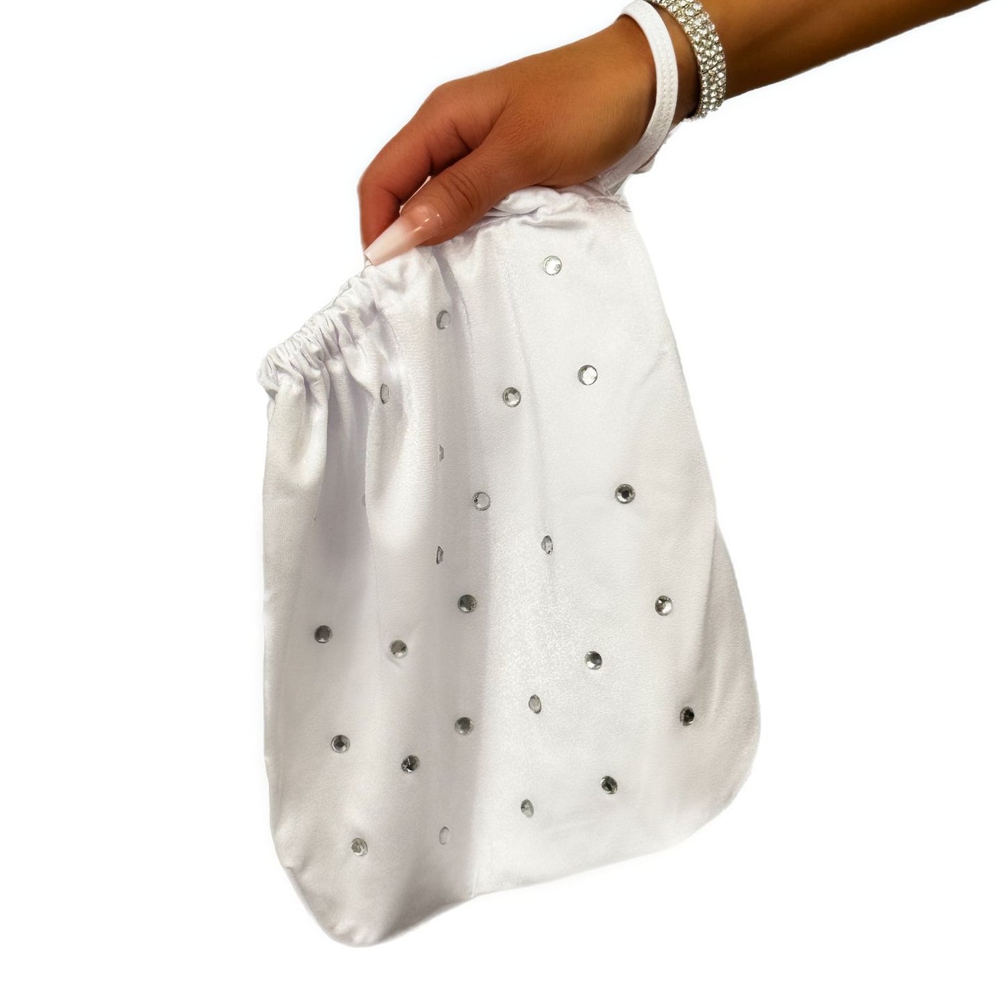 GR154 - Money Bag w/Rhinestuds. Comes in Four Colors!