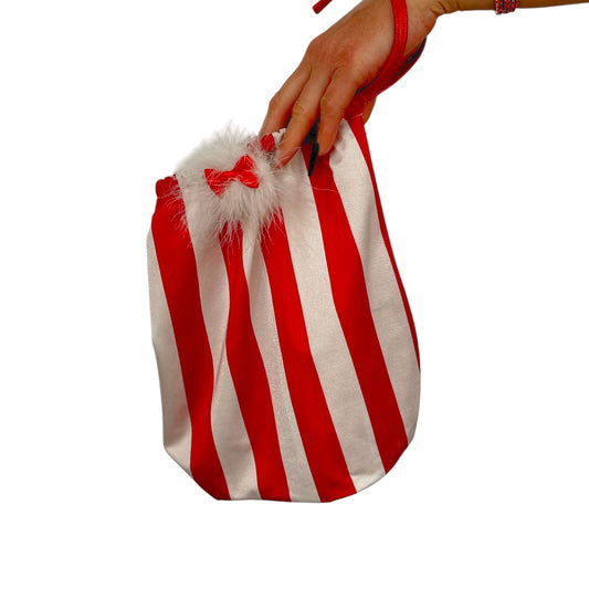 C734 - Candy Cane Stripe Money Bag