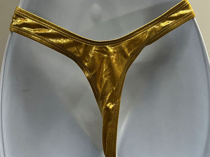 G202D-GD - Retro Thong - Gold