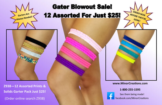 Z938 - Assorted Garters!