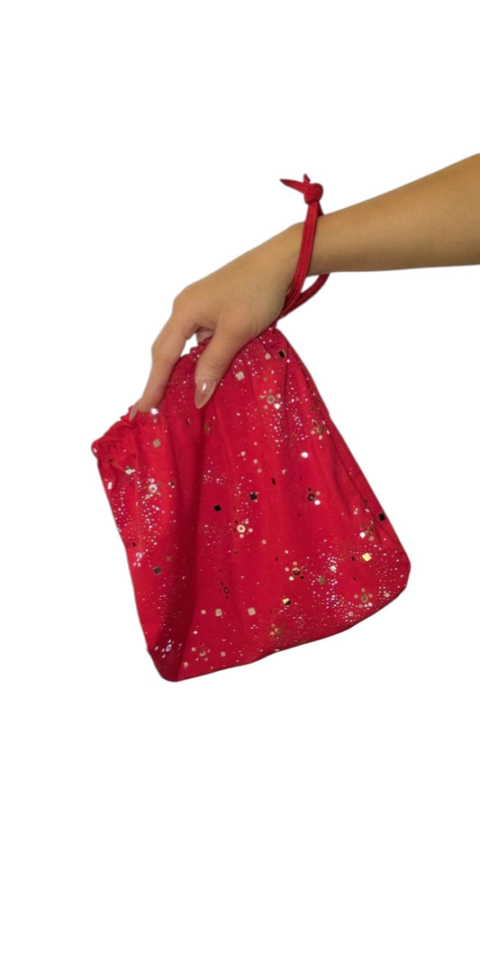 W1556 - Red Sequin Money Bag
