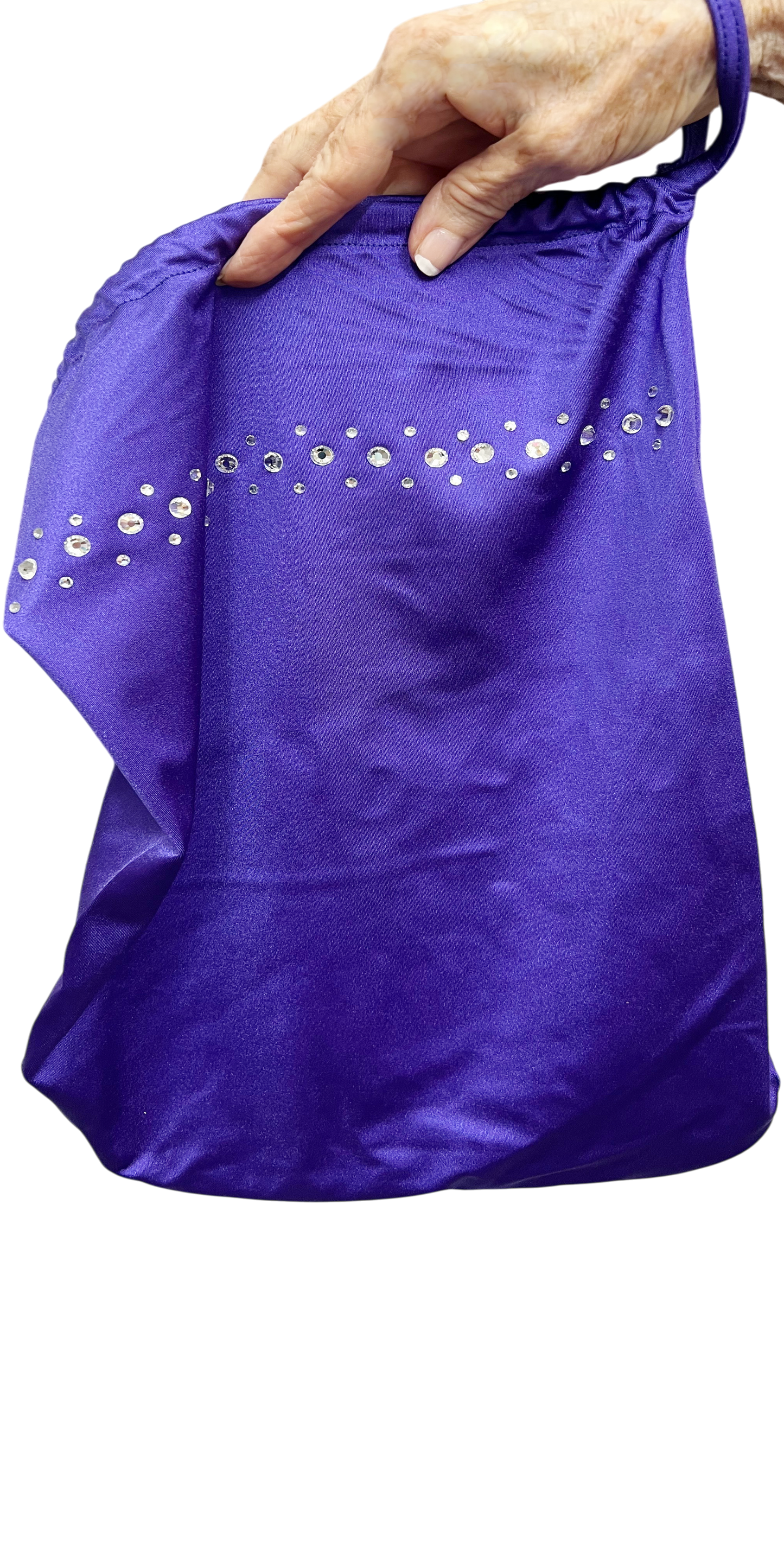 W2116 - XL Money Bag w/Rhinestones