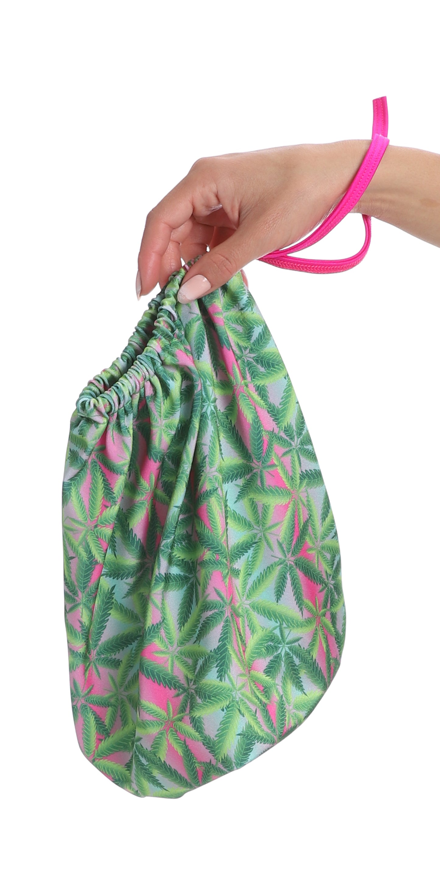 MJ124 - Pink Weed Money Bag