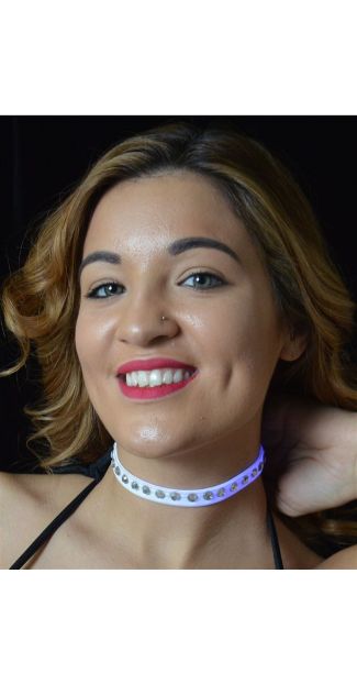 Z934 - Choker with Rhinestones